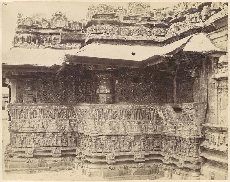 Parapet & moulding of Trikuteshvara, Gadag - Digital Commonwealth