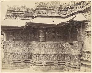 Parapet & moulding of Trikuteshvara, Gadag