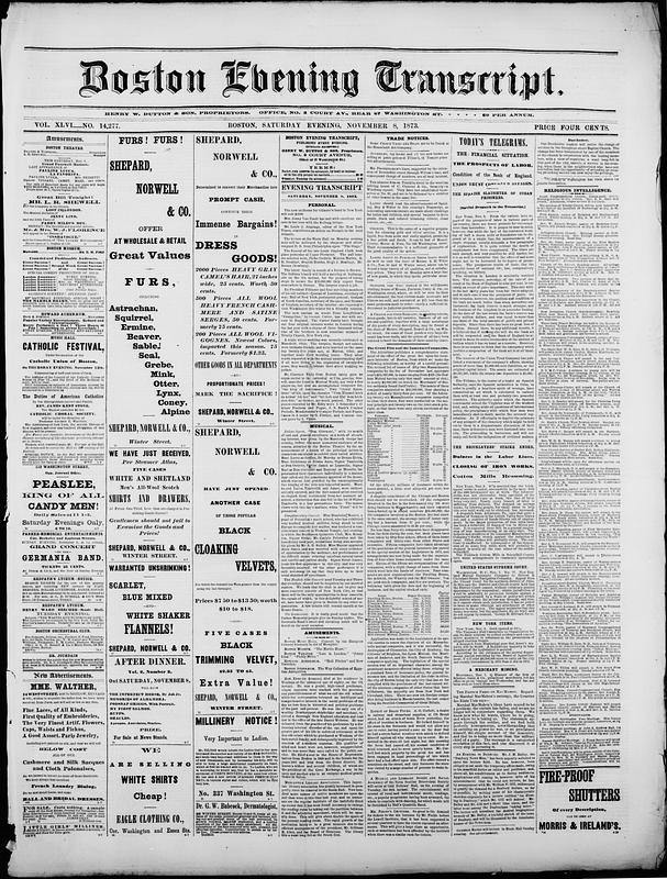 Boston Evening Transcript - Digital Commonwealth