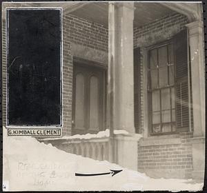 [Zoe?] Day mansion, 42 Summer St., Haverhill, where Russell Noble attempted to enter