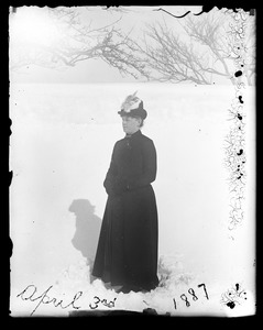 Stella Good standing in snow