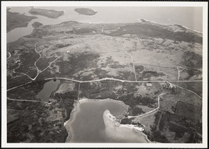 Aerial view of Squibnocket Pond