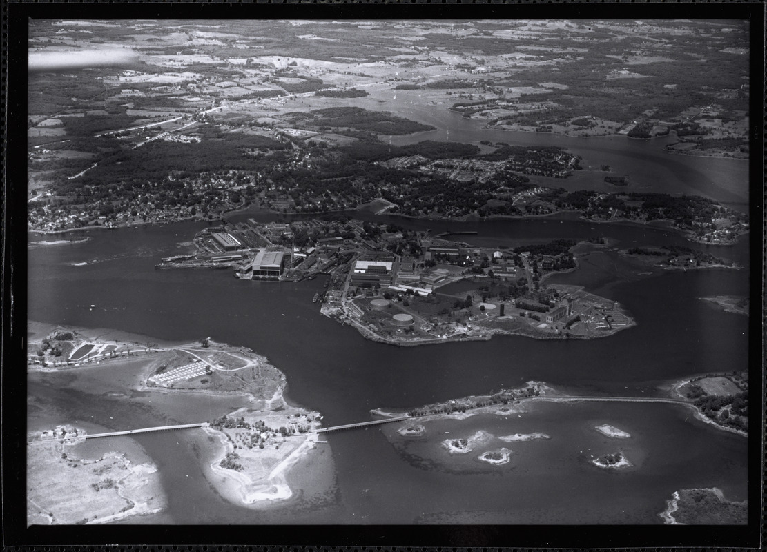 Aerial view of Navy Yard