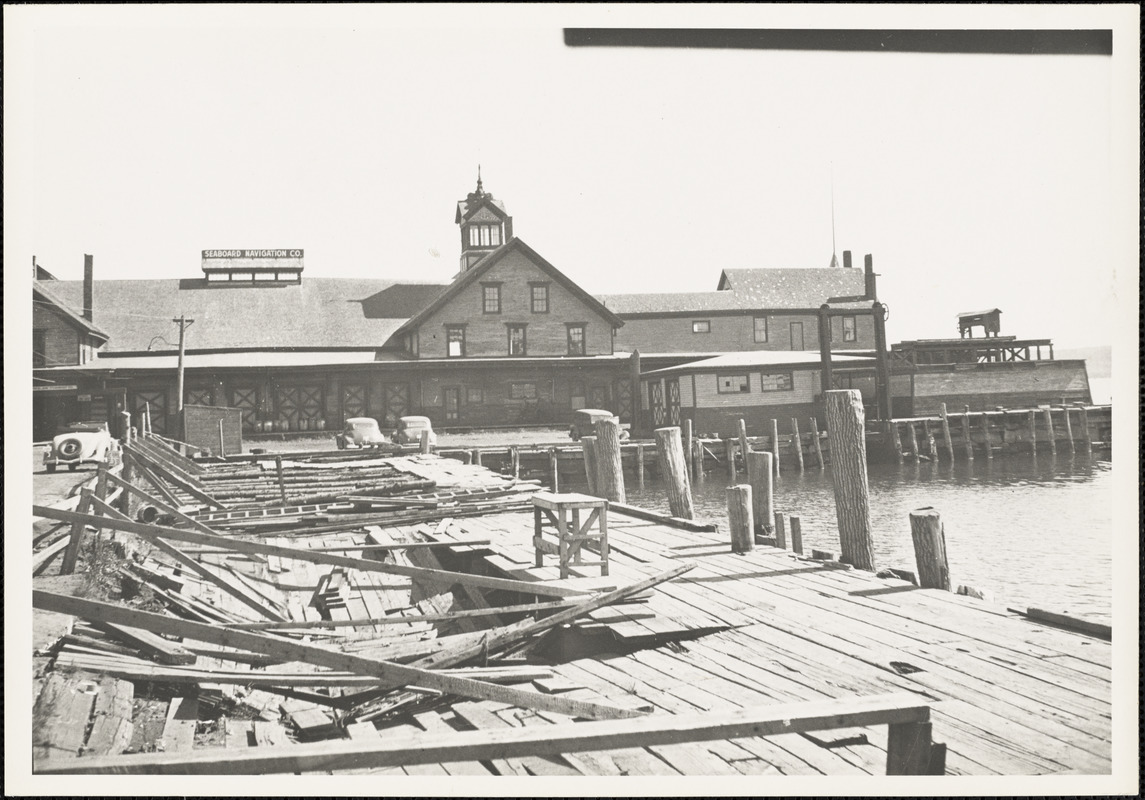 Seaboard Navigational Company Building on pier