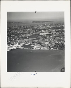 Aerial View of Naval Net Depot and Coast Guard Station