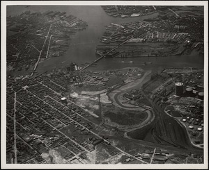 Chelsea Naval Hospital from North at 5,000 feet