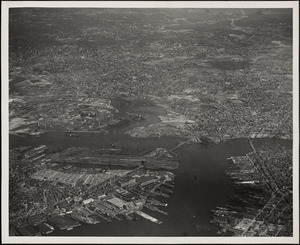 Chelsea Naval Hospital from South at 5,000 feet