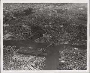 Navy Hospital Chelsea from South - 10,000 Feet