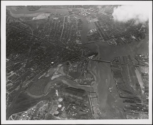 Navy Hospital Chelsea from West - 10,000 Feet