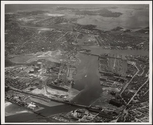 Navy Hospital Chelsea from West - 5,000 Feet