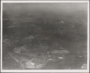 Navy Hospital Chelsea from West - 5,000 Feet