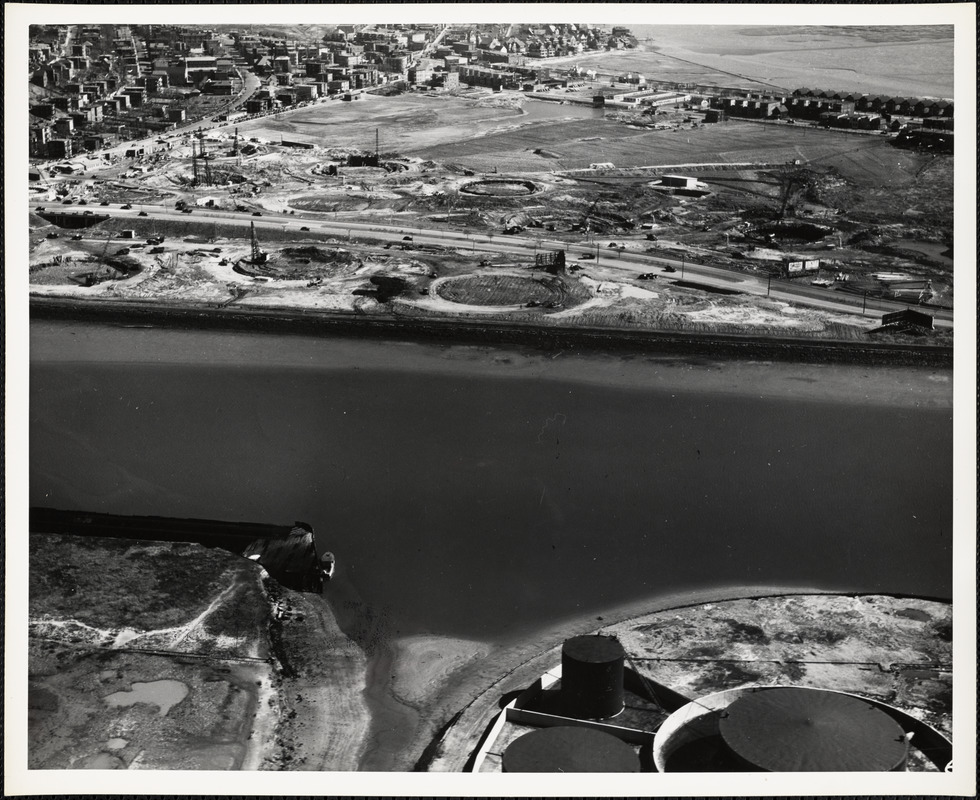 Orient Heights taken at 600 feetShore line, Chelsea Creek, East Boston