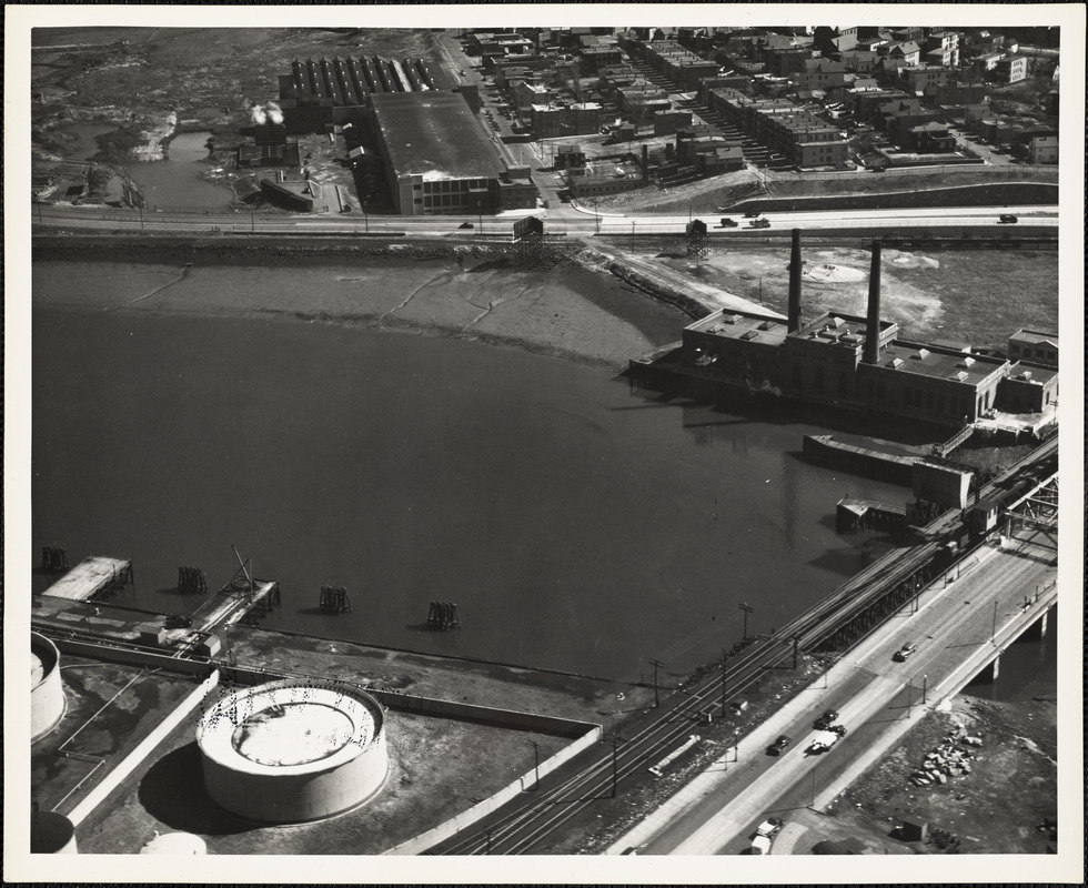 Orient Heights taken at 600 feetShore line, Chelsea Creek, East Boston