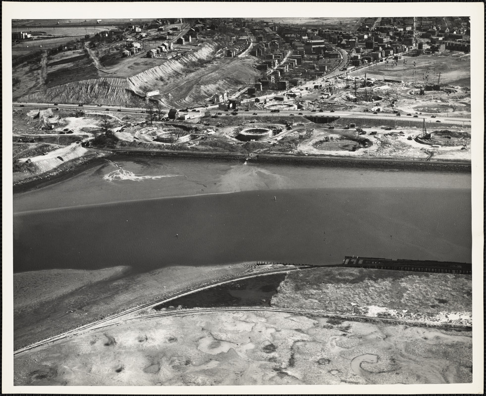 Orient Heights taken at 600 feetShore line, Chelsea Creek, East Boston