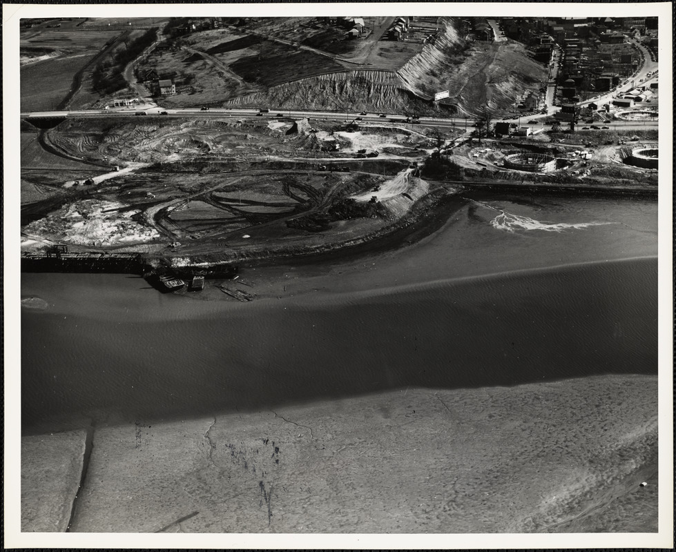 Orient Heights taken at 600 feetShore line, Chelsea Creek, East Boston