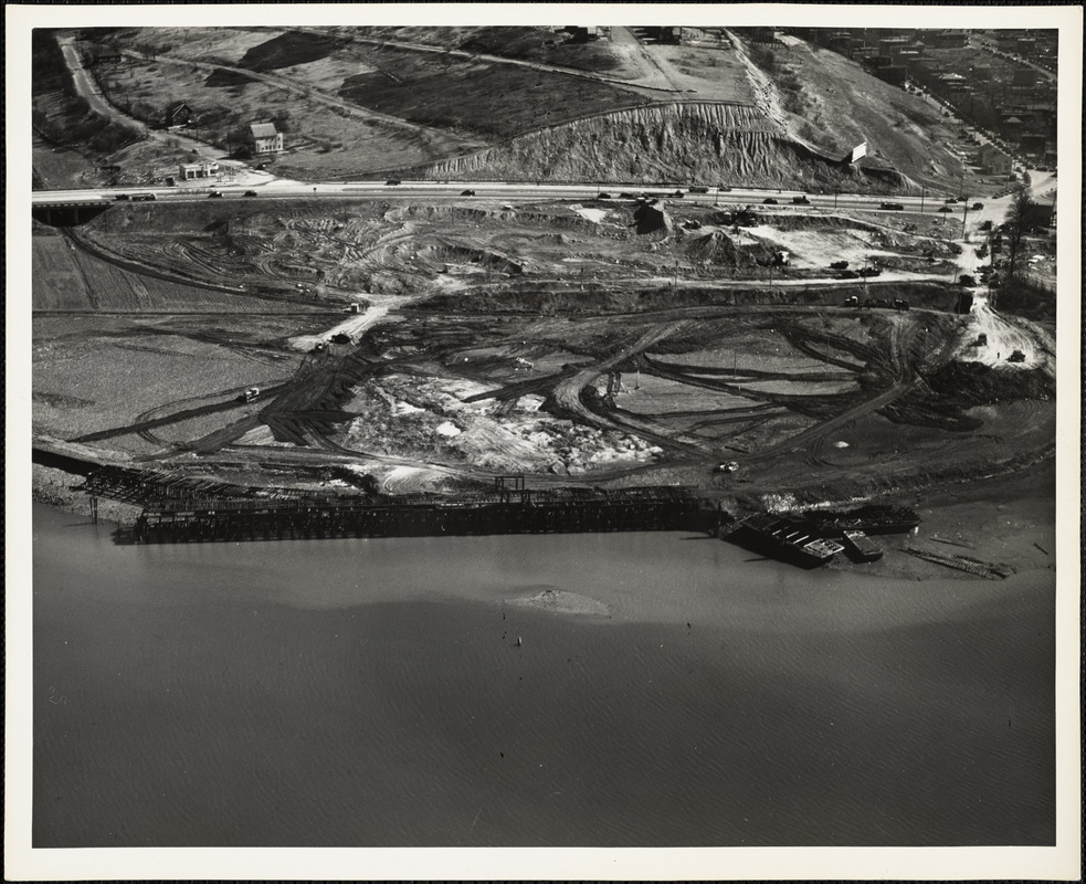 Orient Heights taken at 600 feetShore line, Chelsea Creek, East Boston