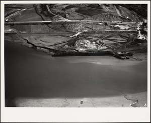 Shoreline, Chelsea Creek, East Boston, MA, Low Tide, Oil Storage