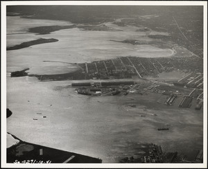 Navy Yard Annex, So. Boston, MA from North, 5000 feet