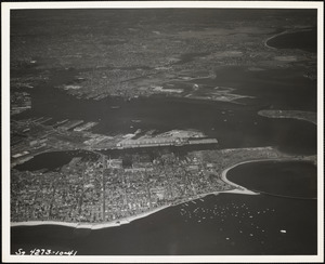 Navy Yard Annex, So. Boston, MA from South, 5000 feet