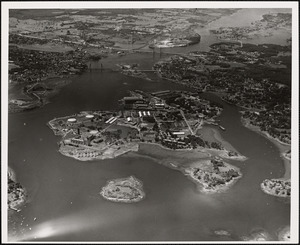 Portsmouth Navy Yard-from East 3000 feet