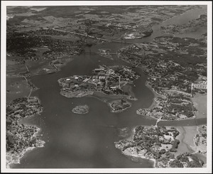 Portsmouth Navy Yard-from East 5000 feet