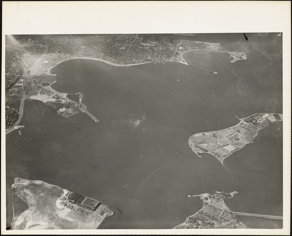 Aerial view of Naval Air Station