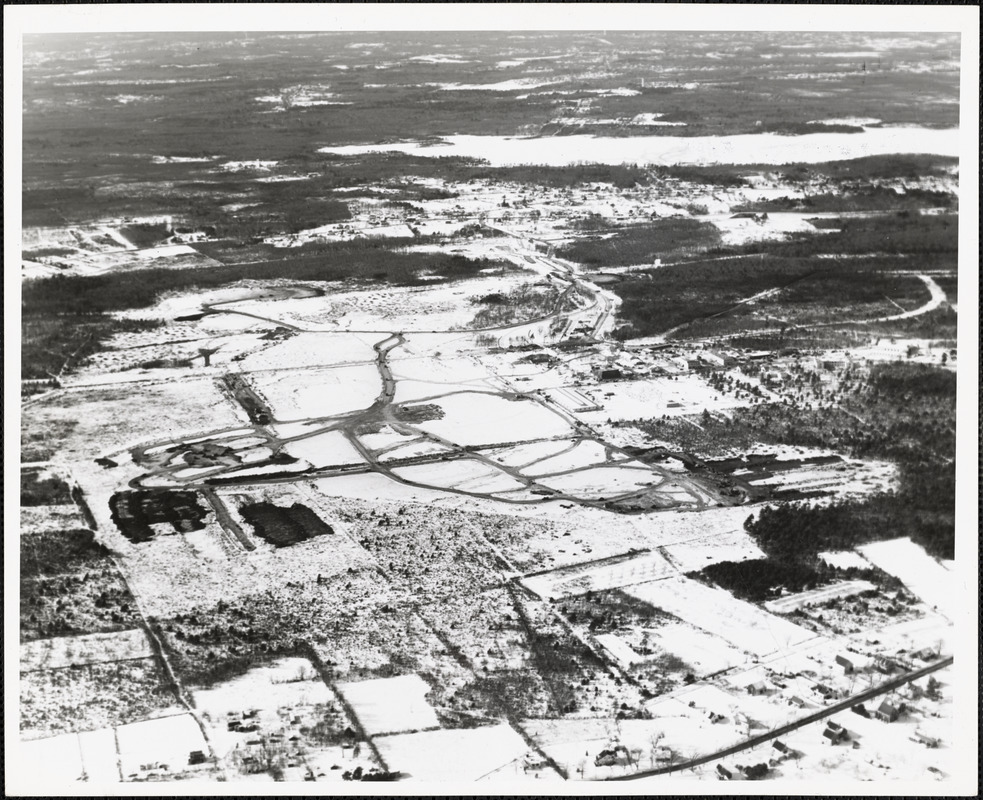 Construction Progress At Naval Blimp Base - Digital Commonwealth