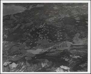 Naval Ammunition Depot, Hingham, MA from west 10,000 ft.