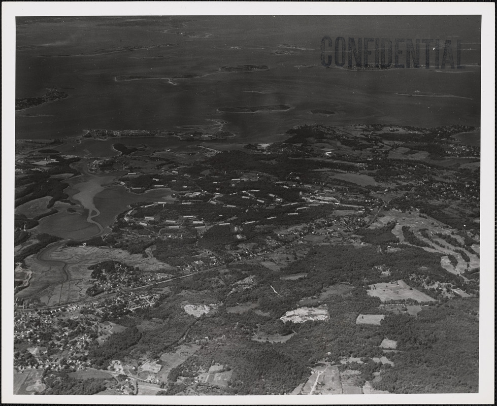 Naval Ammunition Depot, Hingham, MA from south 5,000 ft. Digital