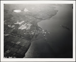 Naval Fuel Depot, Melville, RI-view from North    5000 ft