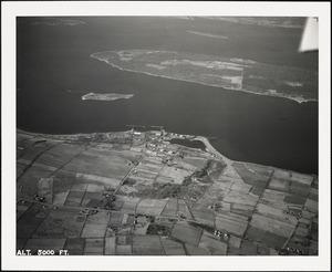 Naval Fuel Depot, Melville, RI-view from east    5000 ft