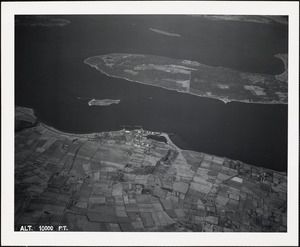 Naval Fuel Depot, Melville, RI-view from east   10000 ft