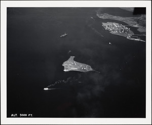 Rose Island, Newport, RI view from south 3000 ft