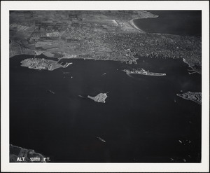 Rose Island, Newport, RI view from west 10000 ft