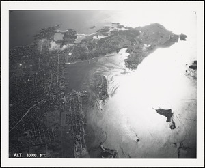 Goat Island, Newport, RI-view from north 10000 ft