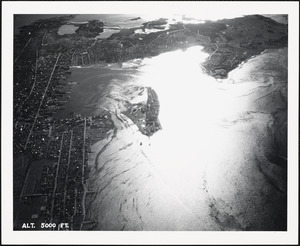 Goat Island, Newport, RI-view from north 5000 ft