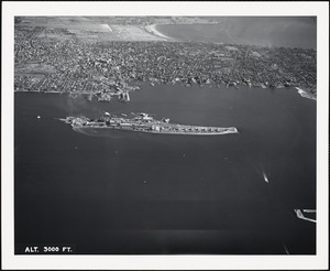 Goat Island, Newport, RI-view from west 3000 ft