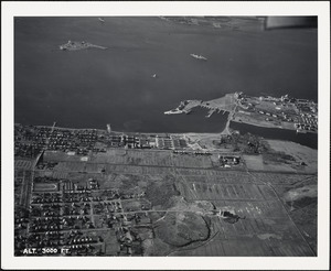 U.S. Naval Hospital, Newport, RI-view from east 3000 ft.