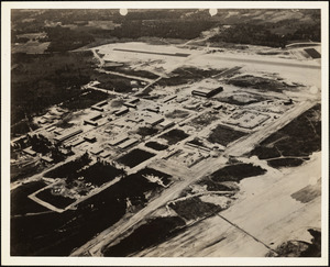Aerial view of Naval Air Station