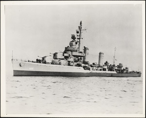 DD-455 USS Hambleton. Repaired by NYBos -Later converted to DMS-20