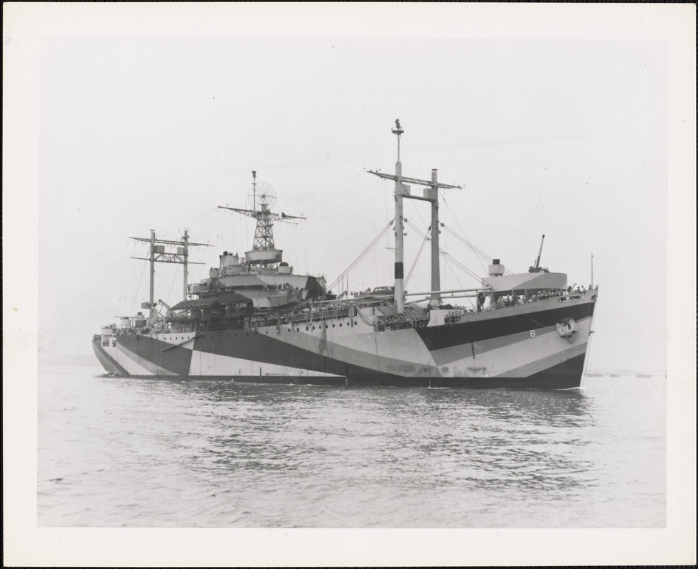AGC-8 Communication Ship-USS MT. OLYMPUS Built by NYBos from hull built by North Carolina ship building Co. Completed 6/1944