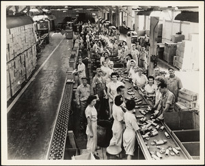 VT Fuze Assembly line in operation