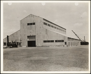 Building #17 US Naval Dry Dock, South Boston, Completed 2/1942