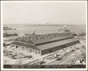 Building #18 US Naval Dry Dock, South Boston, Completed 2/1942