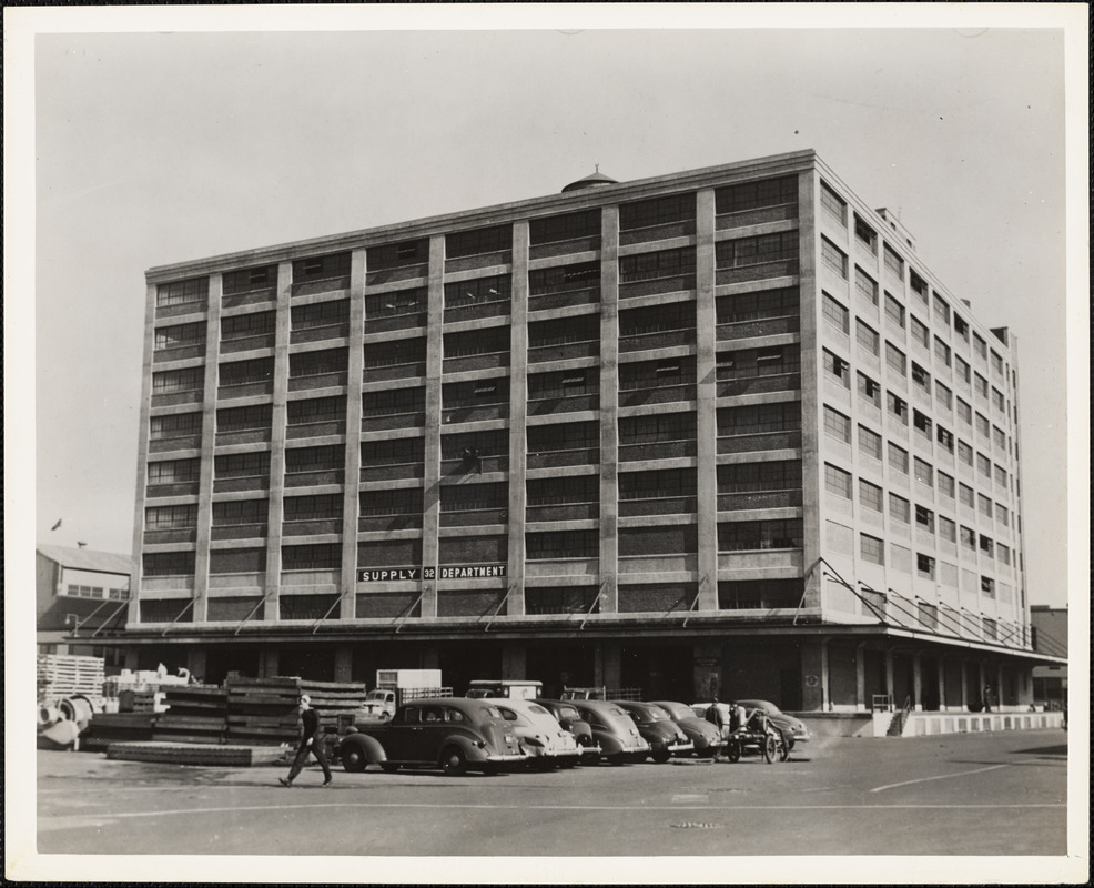 Building #32 US Naval Dry Dock, South Boston, Completed 3/1943