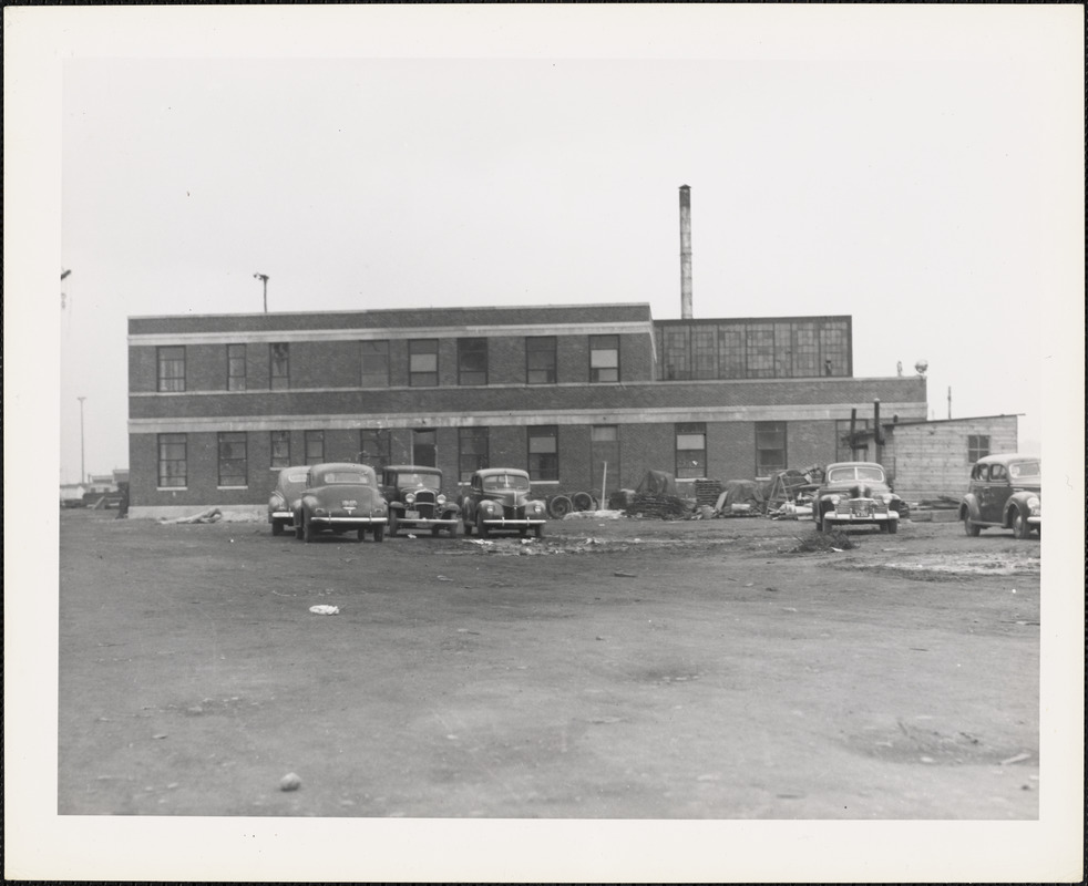 Building #29 US Naval Dry Dock, South Boston, Completed 7/1943