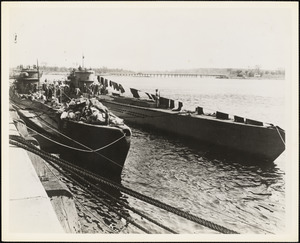 Two Largor U-Boats captured from Germans