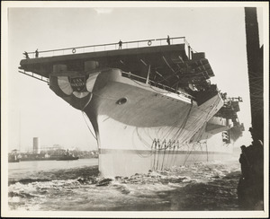 Launching of 27,000 ton carrier