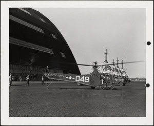 First helicopter to land at NAS