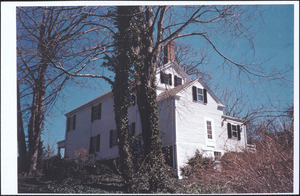 Rear of Captain Bangs Hallet House, 11 Strawberry Lane, Yarmouth Port, Mass.